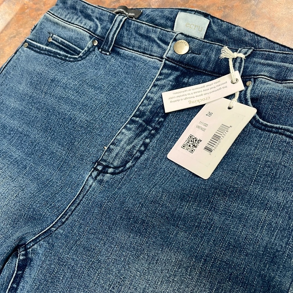 LA CIENEGA STRAIGHT LEG JEAN VINTAGE WASH